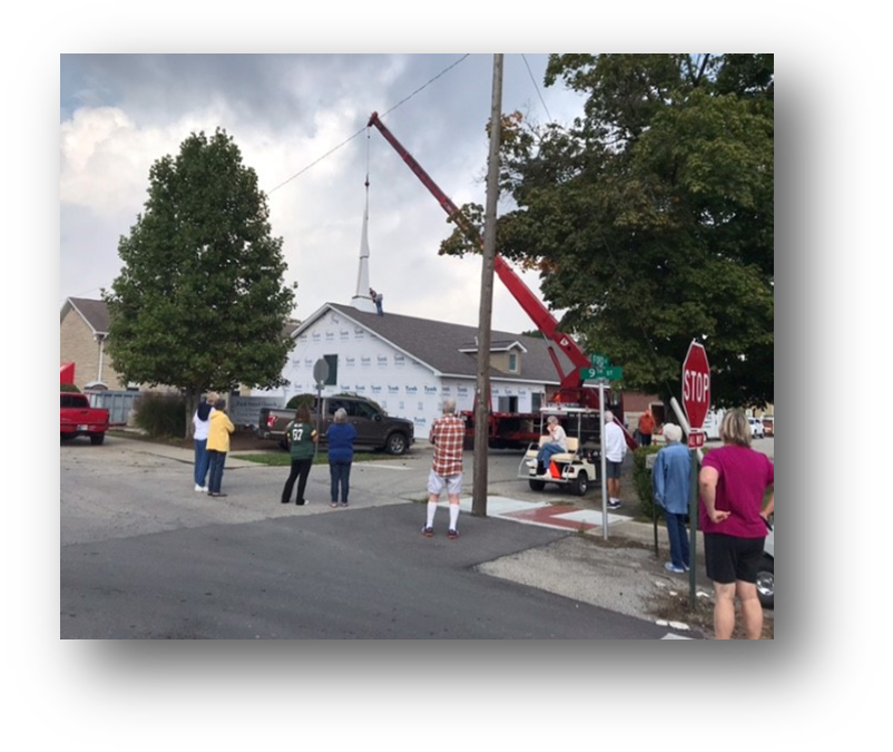 Placing of the Steeple